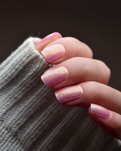 UV Gel Wraps Silk Shimmer – zarter Roséton mit seidigem Schimmer